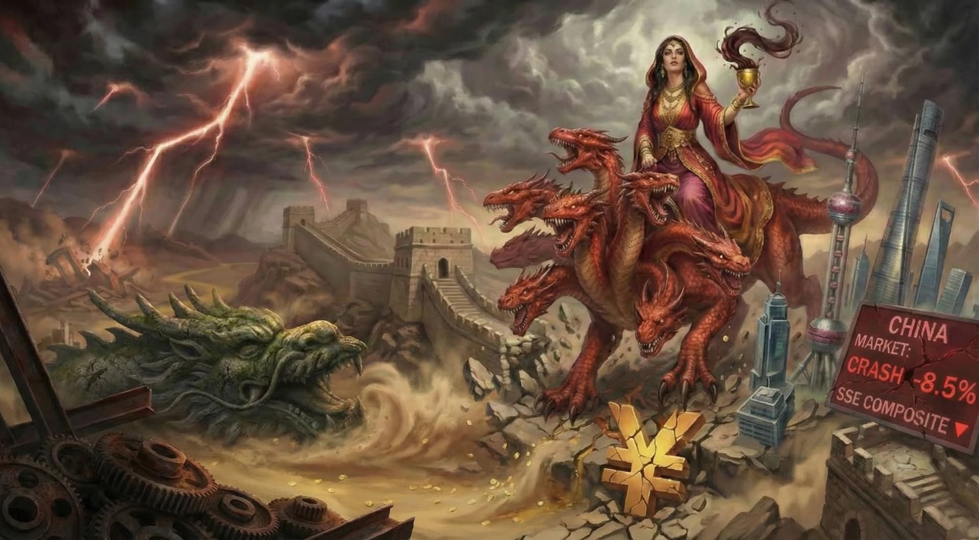 Kinh Tế Trung Quốc: Buổi hoàng hôn của quái vật Frankenstein